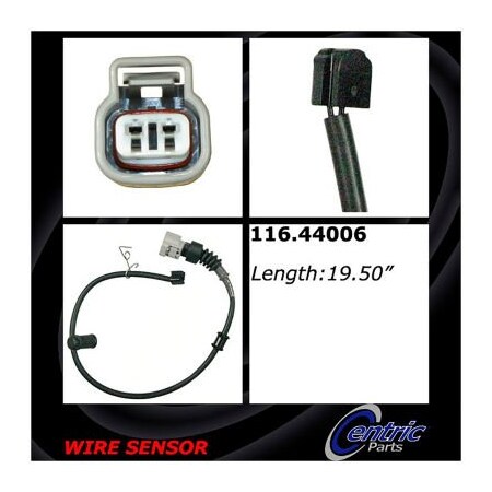 Centric Brake Pad Sensor Wires, Parts 116.44006